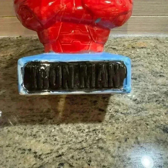 Ironman ceramic pottery  bank - Picture 5 of 6